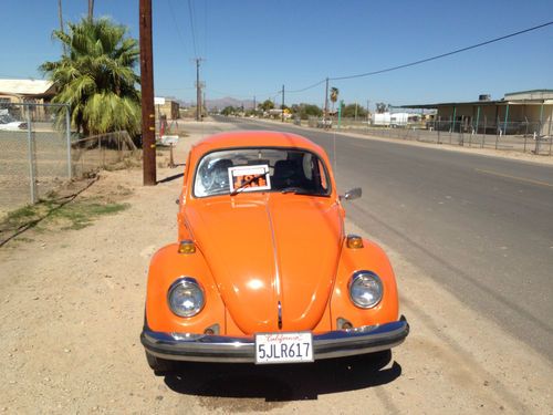 1974 volkswagen beetle- california bug- super clean-look