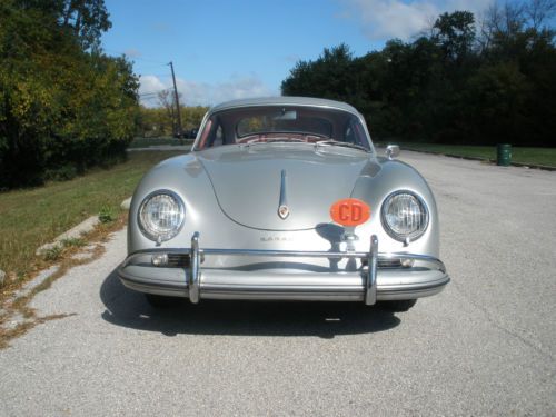 Porsche 356a sunroof, 29,000 miles, 3 owners, important history, rally equipment