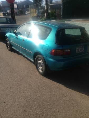 1992 Honda Civic DX Hatchback 3-Door 1.5L, US $3,200.00, image 5