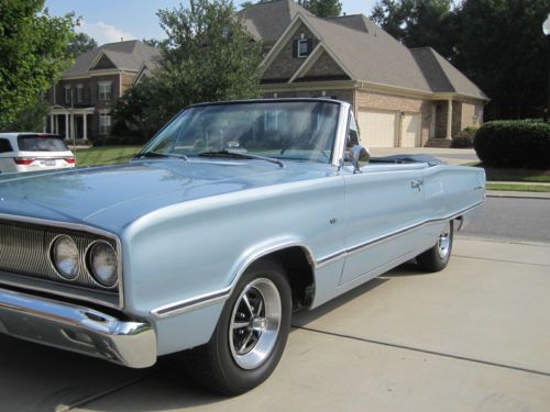 1967 dodge coronet 440 convertible 2-door 5.2l