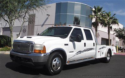 2001 ford super duty f-350 lariat custom hauler bed powerstoke workhorse