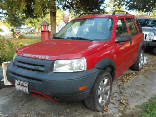 2002 land rover freelander se sport utility 4-door 2.5l