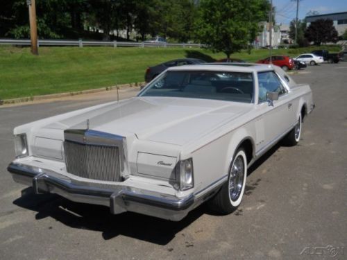 1977 lincoln mark v base coupe 2-door 7.5l. no reserve