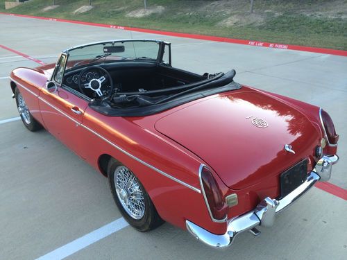 1968 MG MGB MBG MARK II 4 CYL 1800cc CONVERTIBLE ! ! GREAT SHAPE ! !, image 3