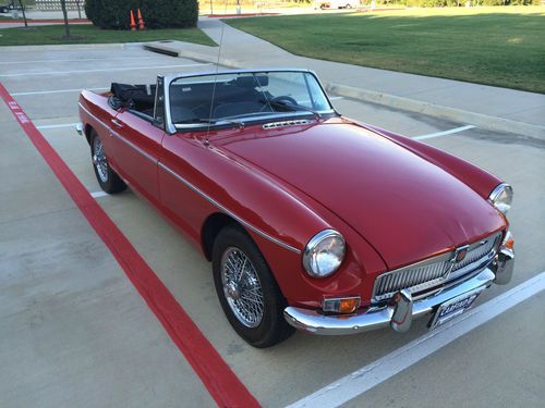 1968 MG MGB MBG MARK II 4 CYL 1800cc CONVERTIBLE ! ! GREAT SHAPE ! !, image 7