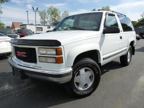 1996 gmc yukon 1500 2dr 4wd