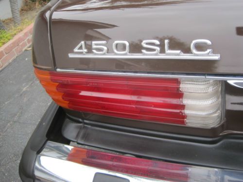 1980 Mercedes-Benz 450SLC 2 Door Coupe with only 106,000 original miles, image 22