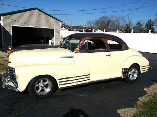 1948 chevy stylemaster 2 door coupe - restored -