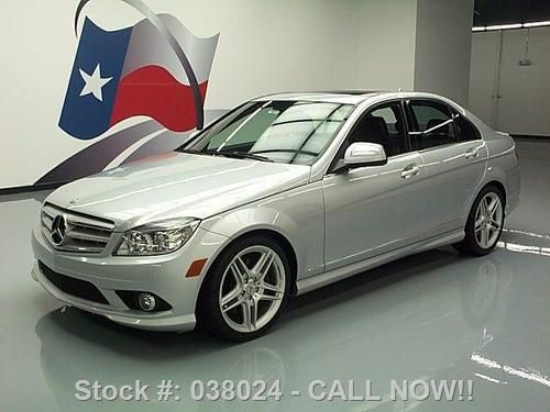 2008 mercedes-benz c350 sport sunroof nav htd seats 66k texas direct auto