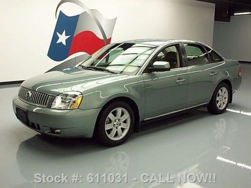 2007 mercury montego v6 leather alloys one owner 70k mi texas direct auto