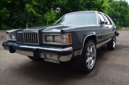 1987 mercury grand marquis ls sedan 4-door 5.0l