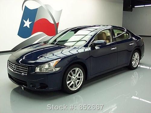 2009 nissan maxima 3.5 s leather sunroof xenons 47k mi texas direct auto