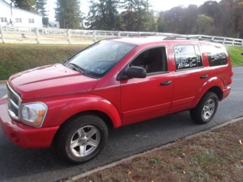 2005 dodge durango slt sport utility 4-door 4.7l - 4wd! pa inspected! great suv!