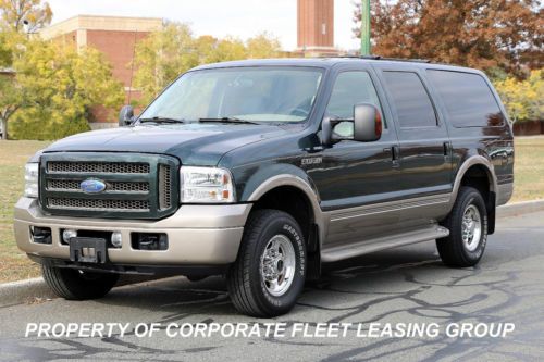 2005 ford excursion eddie bauer 4wd 6.0l turbo diesel - extra clean in &amp; out