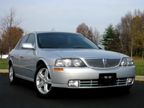 2000 lincoln ls sport 5-seed manual (bmw)  extremely rare - clean carfax - lqqk