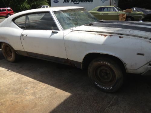 1969 chevy chevelle SS 2dr hard top 396 4spd bucket seats project parts, US $4,500.00, image 2