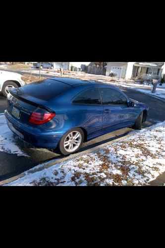 2002 mercedes-benz c230 kompressor coupe 2-door 2.3l