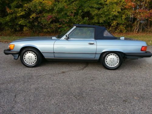 1987 mercedes-benz 560sl base convertible 2-door 5.6l