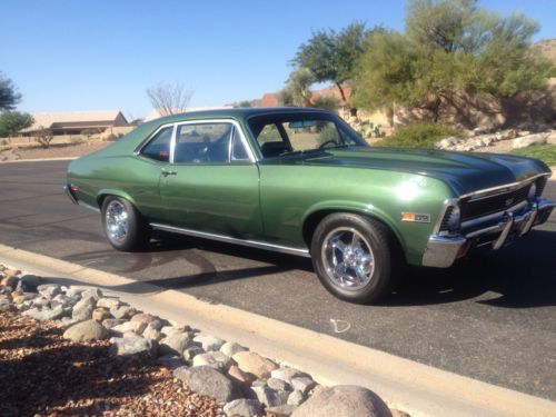 1970 chevrolet nova base coupe 2-door 5.7l