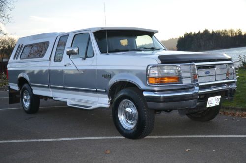 1996 ford f250 xlt extra cab only 58k miles powerstroke turbo diesel like new