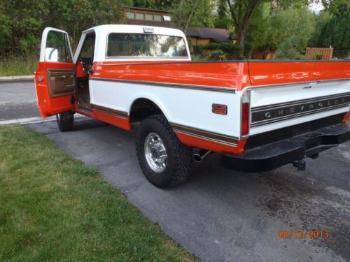 1972 chevy k20 pick up 4x4