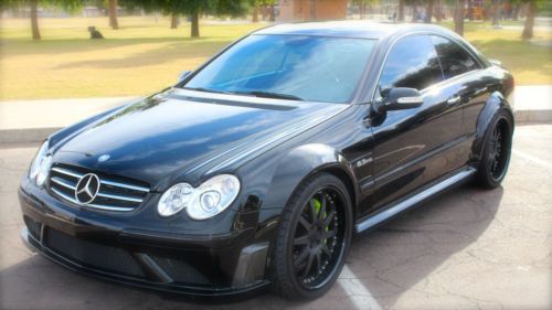 2008 mercedes benz clk63 amg black series no reserve