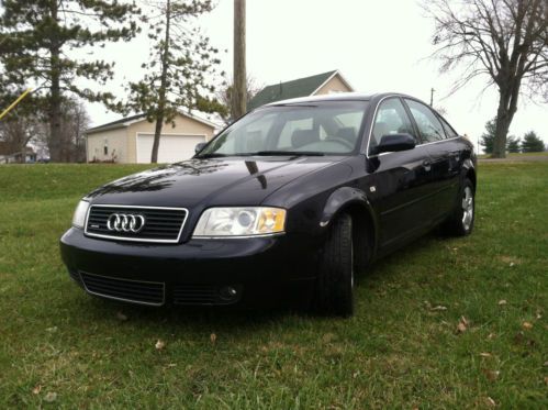 2002 audi a6 quattro 2.7l biturbo sedan