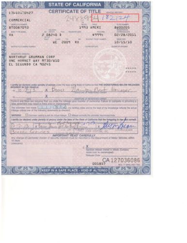 93 HMMWV Humvee M998 CA Registered 817 miles, image 21