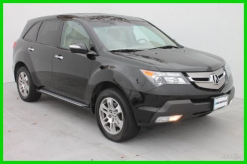 2007 acura mdx awd suv with 3rd row/ heated seats sat radio clean car fax