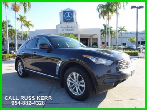 2011 infiniti fx35 3.5l v6 24v automatic all wheel drive suv bose