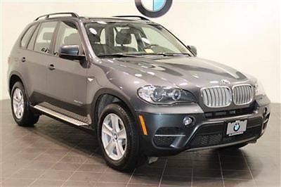 Bmw x5 d diesel awd navigation moonroof leather blue tooth 4wd suv dark gray