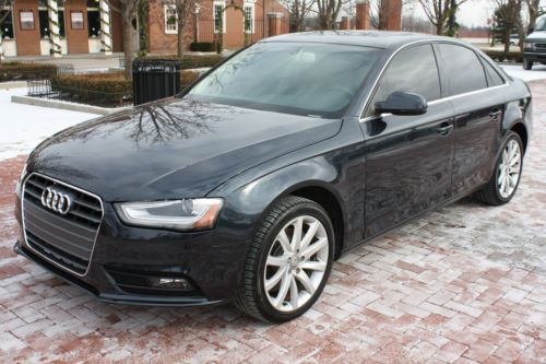 2013 audi a4 2.0l/turbocharged/navi-gps/camera/heated/salvage/rebuilt/no reserve