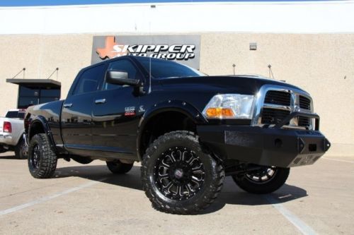 12 dodge ram 2500 monster 4x4 cummins diesel 20 inch xd wheels look slt