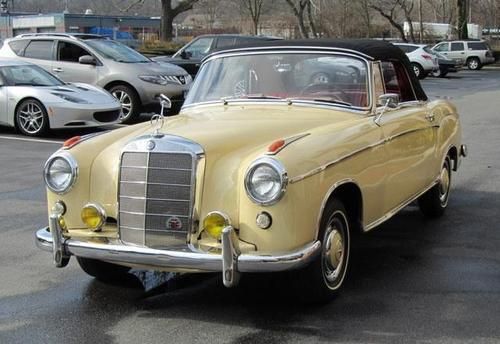 1959 mercedes benz 220 s cabriolet
