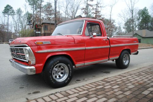 1969 ford f100 ranger short bed 360 v8 shop truck f-100 2wd