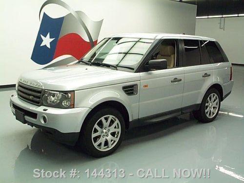 2008 land rover range rover sport hse 4x4 sunroof nav!! texas direct auto