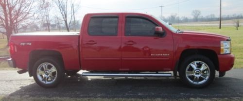 2013 Chevrolet Silverado 1500 LTZ Crew Cab Pickup Red 5.3L 5300 miles., image 5
