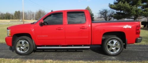2013 Chevrolet Silverado 1500 LTZ Crew Cab Pickup Red 5.3L 5300 miles., image 10