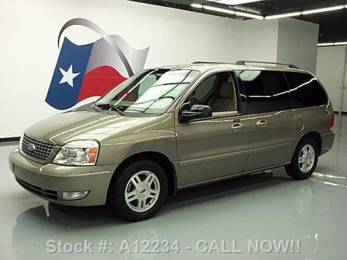 2006 ford freestar sel 7passenger leather alloys 59k mi texas direct auto