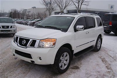 2013 armada sl 4wd, headrest dvd players, bluetooth, leather, 16575 miles