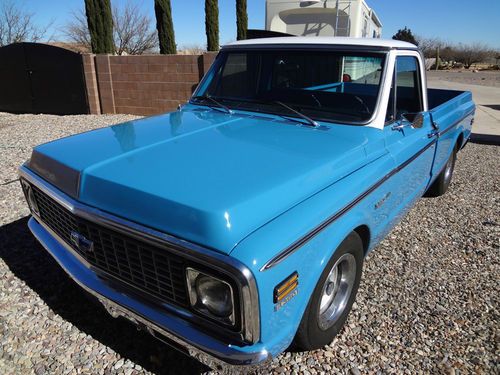 1972 chevrolet custom deluxe short bed, (not cheyenne)