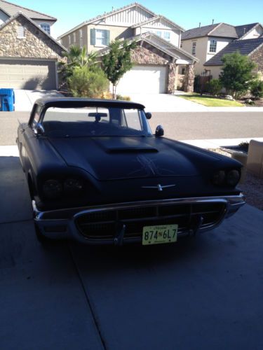 1960 ford thunderbird, rat rod style