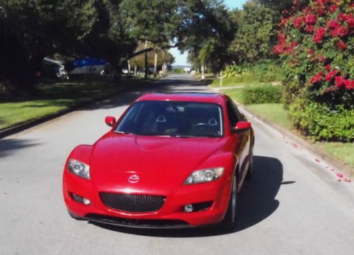 2005 mazda rx-8, 6 speed man tourng package, one owner car, no reserve new car