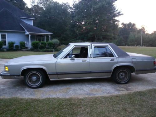 1989 mercury grand marquis ls sedan 4-door 5.0l