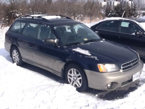 2002 subaru outback base wagon 4-door 2.5l [not running]