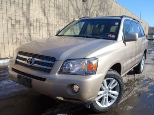 Toyota highlander hybrid package 1 sunroof 4wd 3rd row  autocheck no reserve