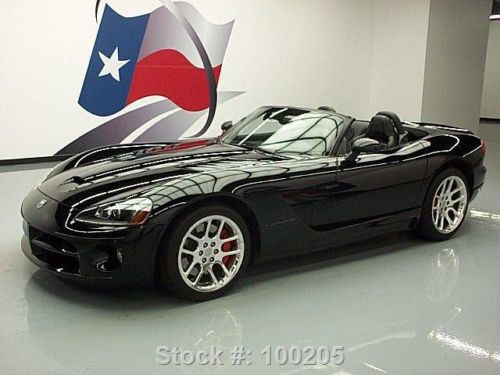 2004 dodge viper srt-10 roadster v10 chrome wheels 14k texas direct auto