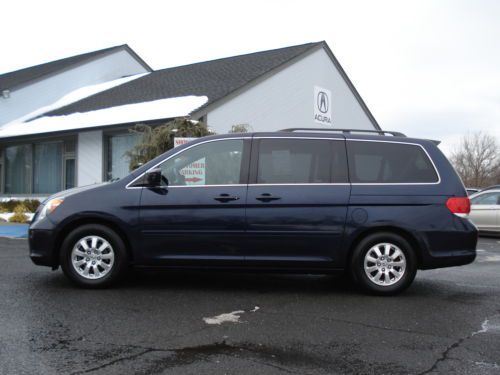 No reserve honda odyssey ex-l 3.5l v6 leather sunroof 3rd row 8-pass nice!