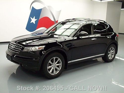 2008 infiniti fx35 awd sunroof htd leather rear cam 32k texas direct auto