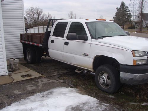 2005 chevy silverado 6.6 duramax crew cab dually 4x4...needs work